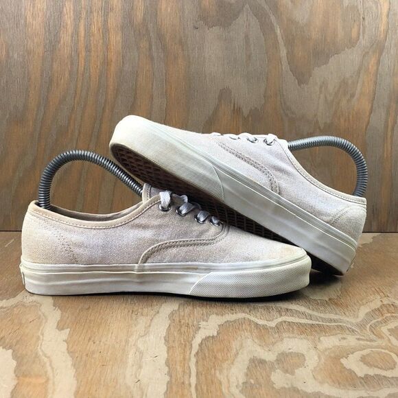 Vans Off The Wall Low 'Glitter' Beige Athletic Shoes - Picture 5 of 8